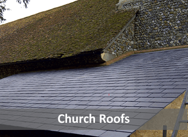 Church roofs, repaired and replaced