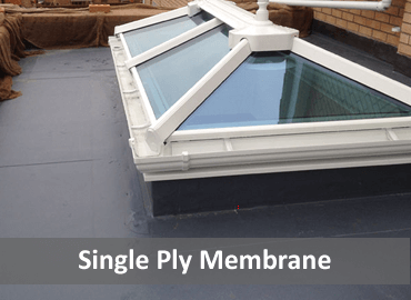 Single ply membrane roof repairs and replacement